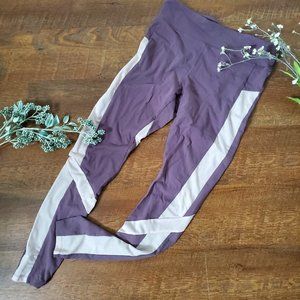 Forever 21 Purple and Blush Athletic Leggings - Size M (US)